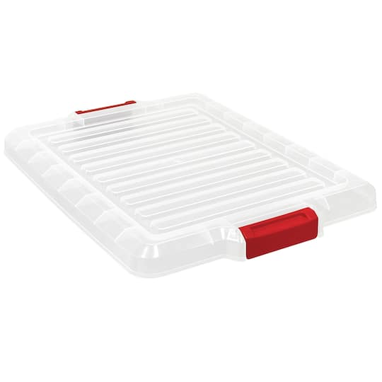 Quantum Storage Systems® Clear 21" x 15.875" x 1" Lid for Latch Container | Michaels®